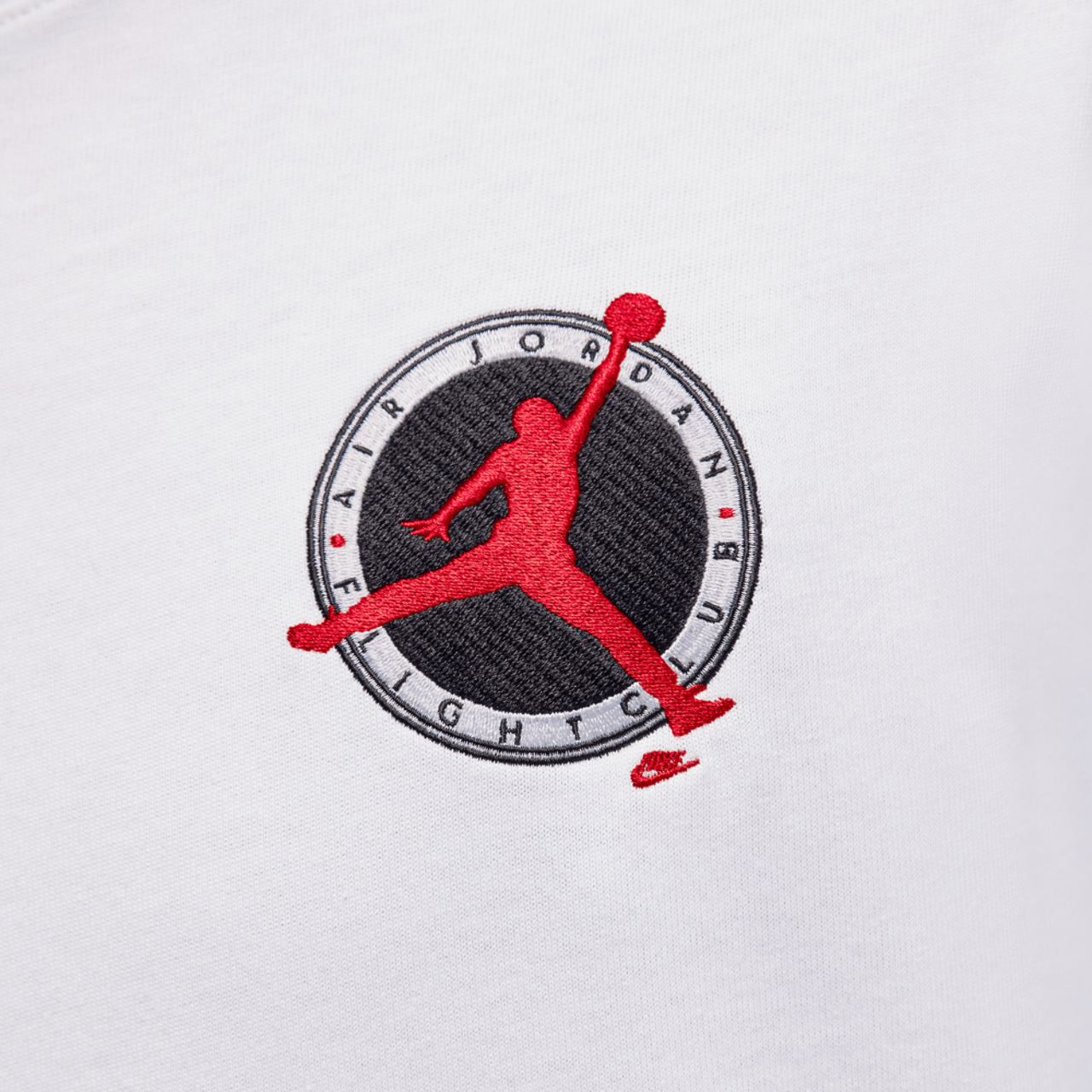 Jordan Flight Club LBR Short Sleeve Crew Image 5 of 6. Tap to open photo gallery.