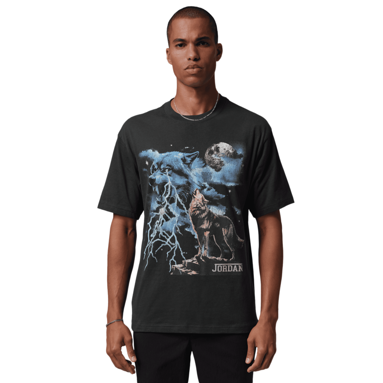 Jordan NC Howl Graphic Short Sleeve Crew - Men's | Foot Locker