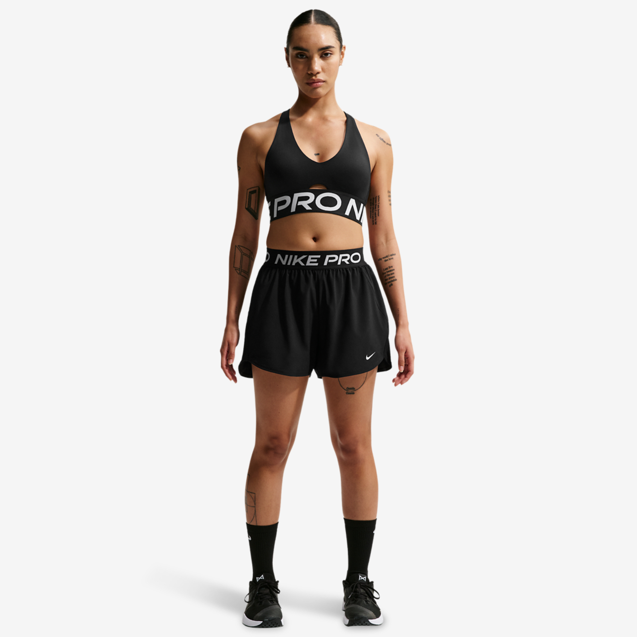 Nike Pro Drifit 365 3In Woven Short Image 3 of 4. Tap to open photo gallery.