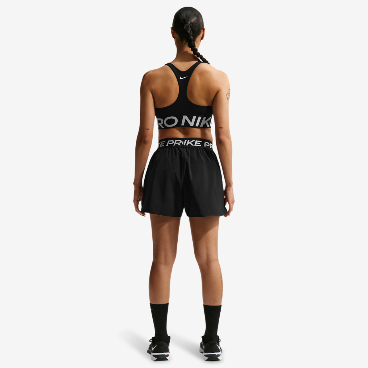 Nike Pro Drifit 365 3In Woven Short Image 4 of 4. Tap to open photo gallery.