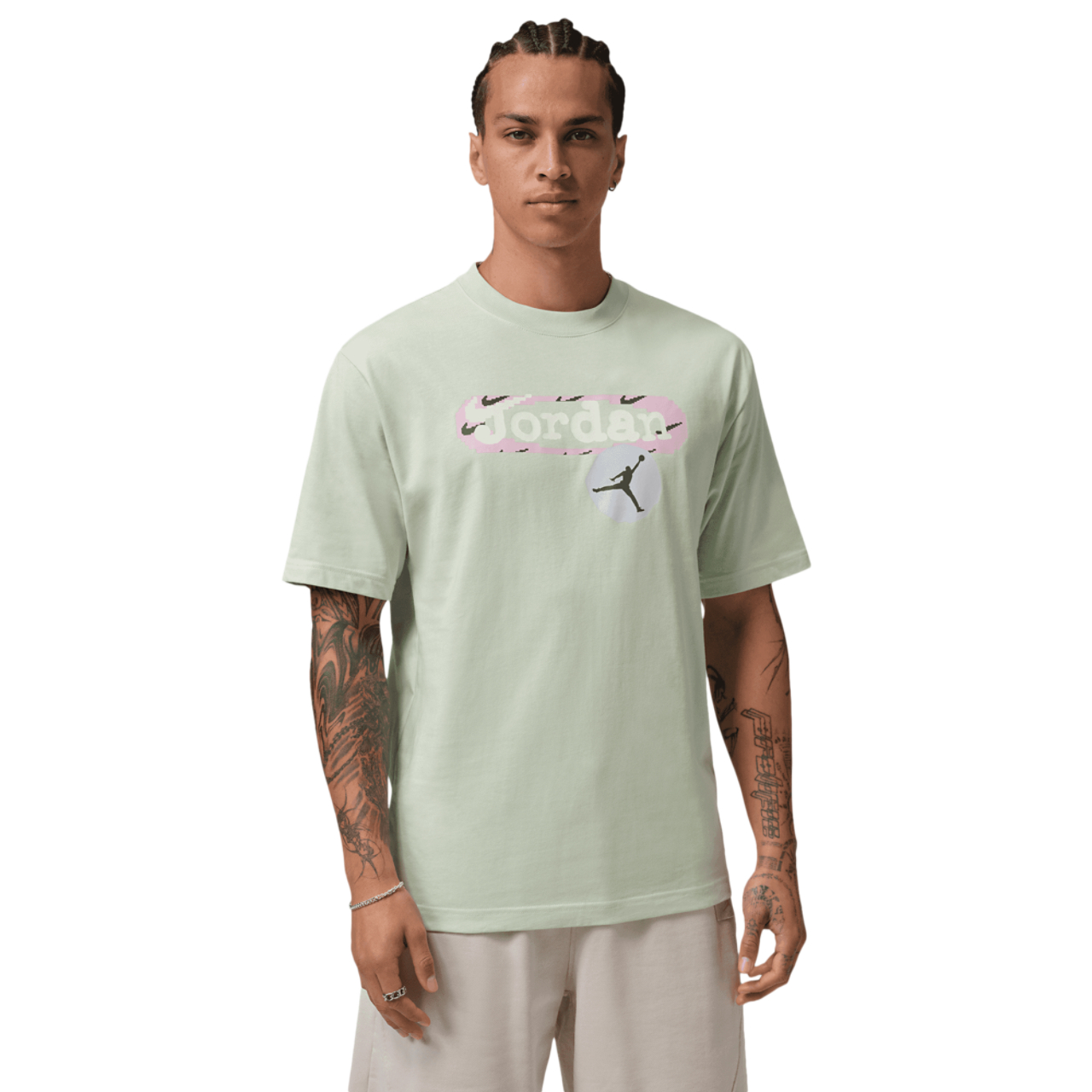 Jordan Stamp Graphic Short Sleeve Crew - Men's | Foot Locker