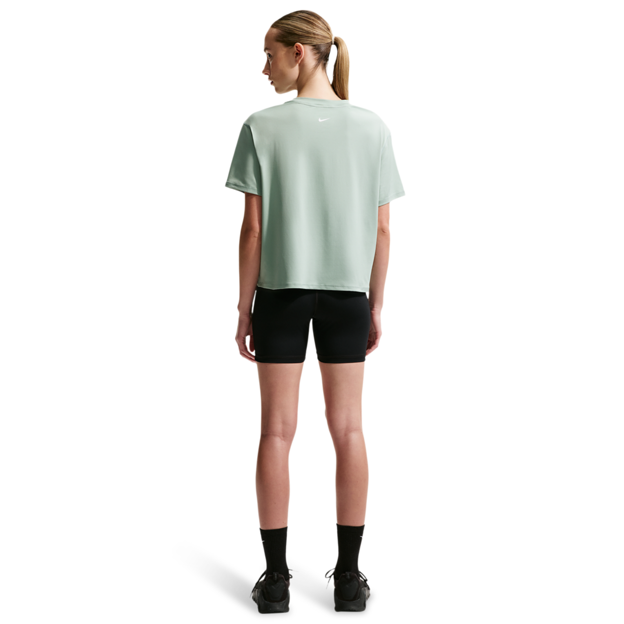 Nike Pro Drifit 365 SS Loose Top Image 4 of 4. Tap to open photo gallery.