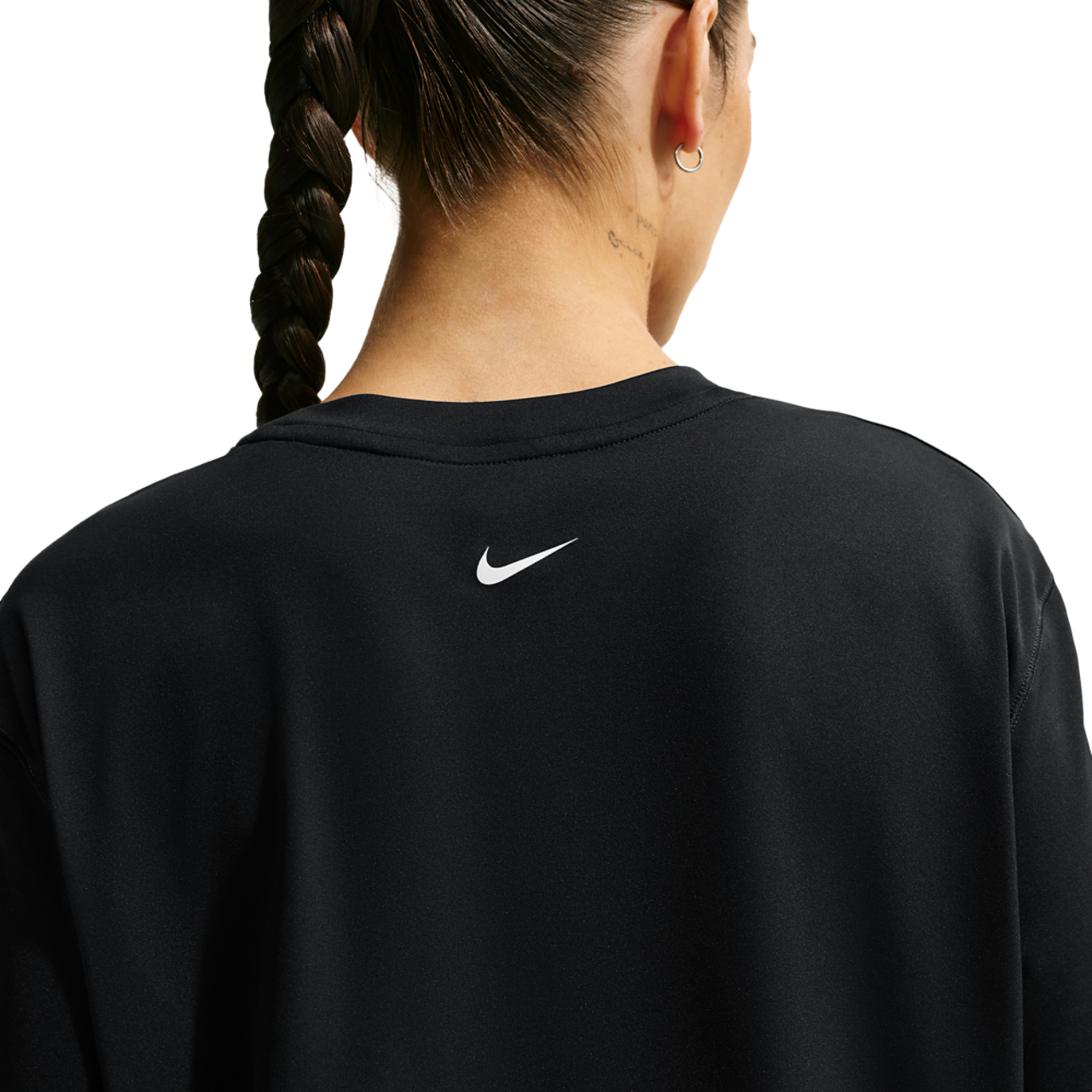 Nike Pro Drifit 365 SS Loose Top Image 2 of 4. Tap to open photo gallery.