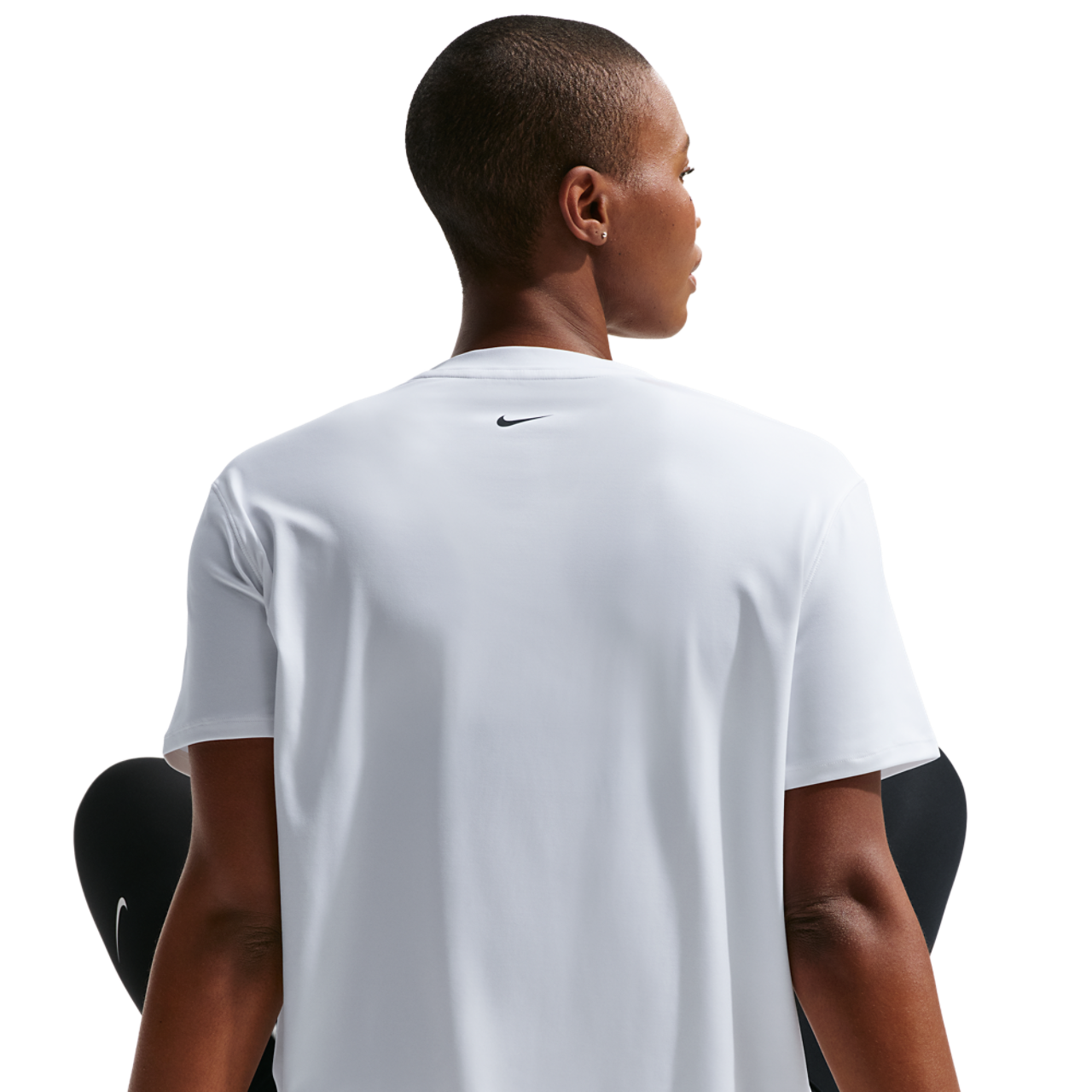 Nike Pro Drifit 365 SS Loose Top Image 2 of 4. Tap to open photo gallery.