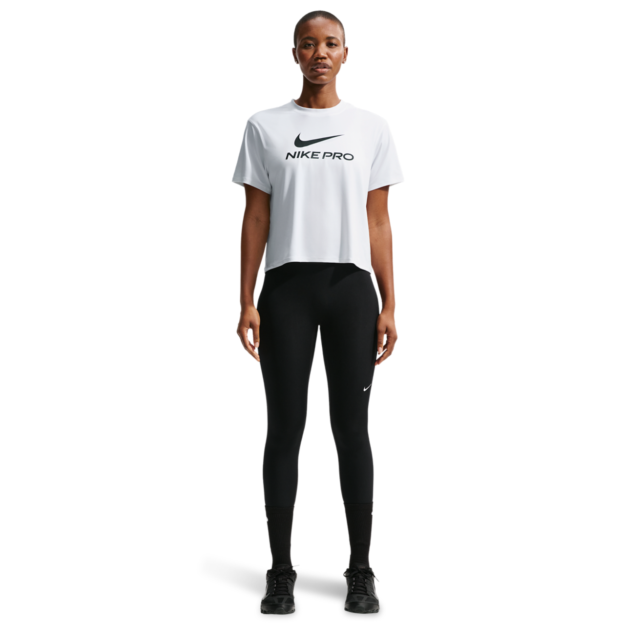 Nike Pro Drifit 365 SS Loose Top Image 3 of 4. Tap to open photo gallery.