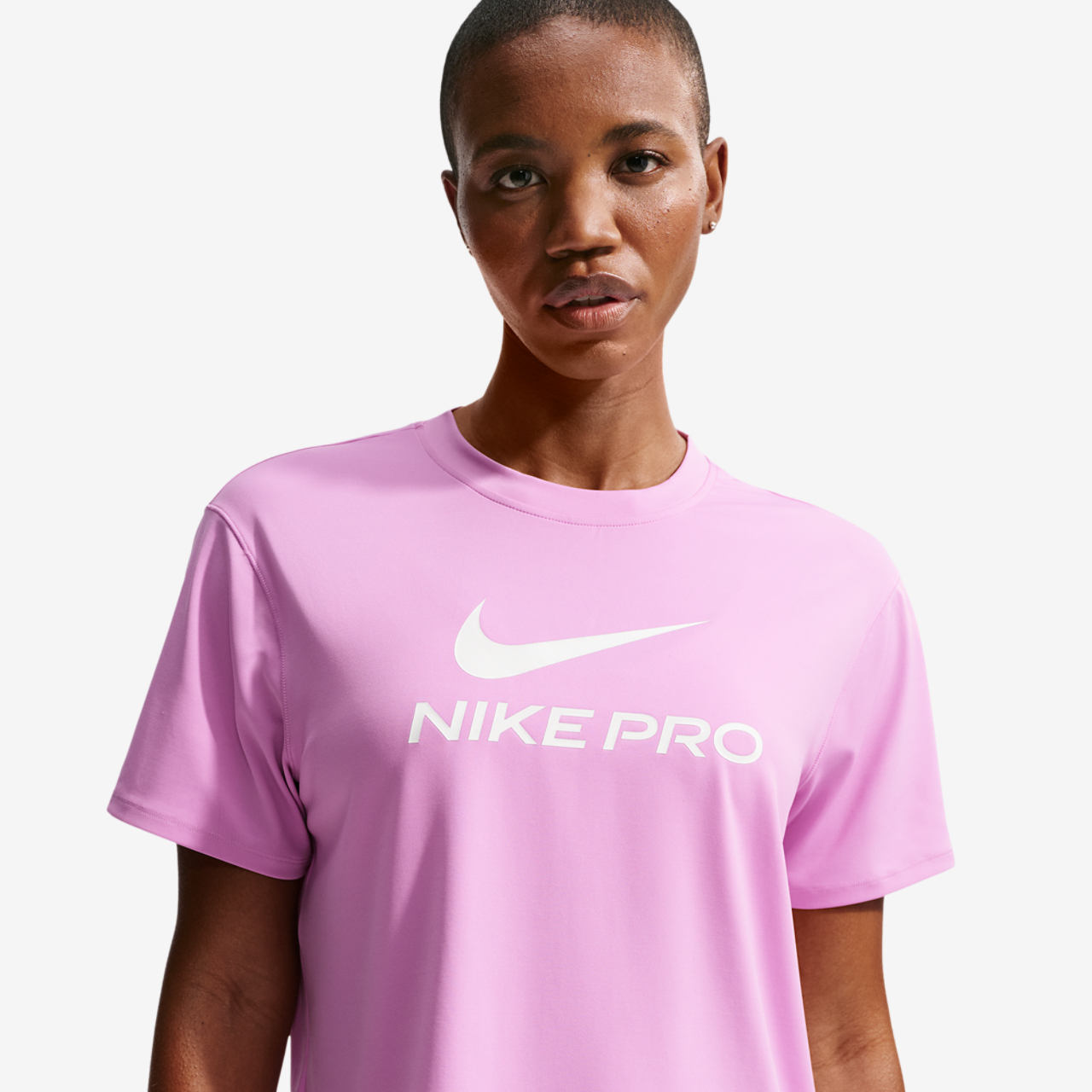 Nike Pro Drifit 365 SS Loose Top Image 1 of 4. Tap to open photo gallery.