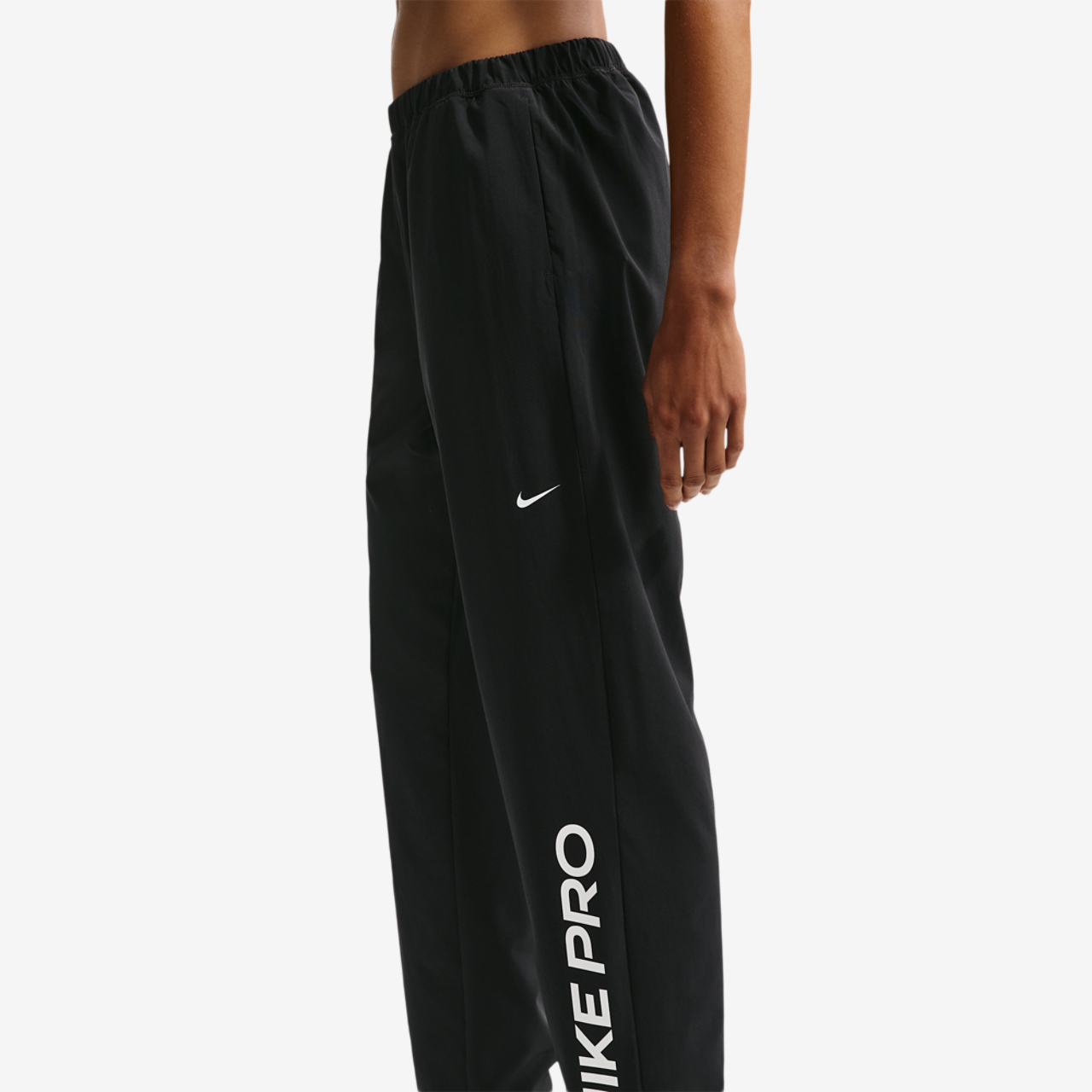 Nike Pro Drifit 365 Open Hem Woven Pant Image 1 of 4. Tap to open photo gallery.