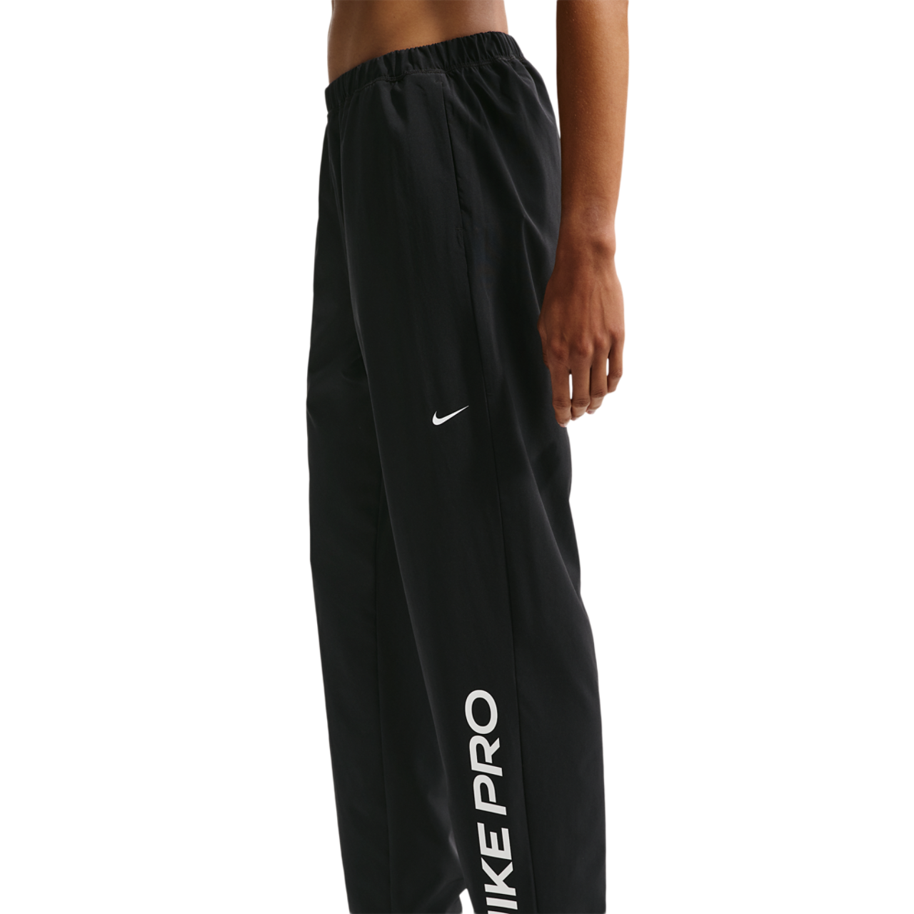 Nike Pro Drifit 365 Open Hem Woven Pant Image 1 of 4. Tap to open photo gallery.
