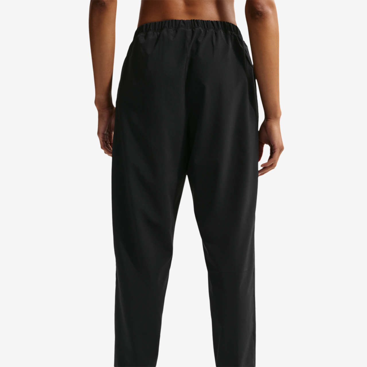 Nike Pro Drifit 365 Open Hem Woven Pant Image 2 of 4. Tap to open photo gallery.
