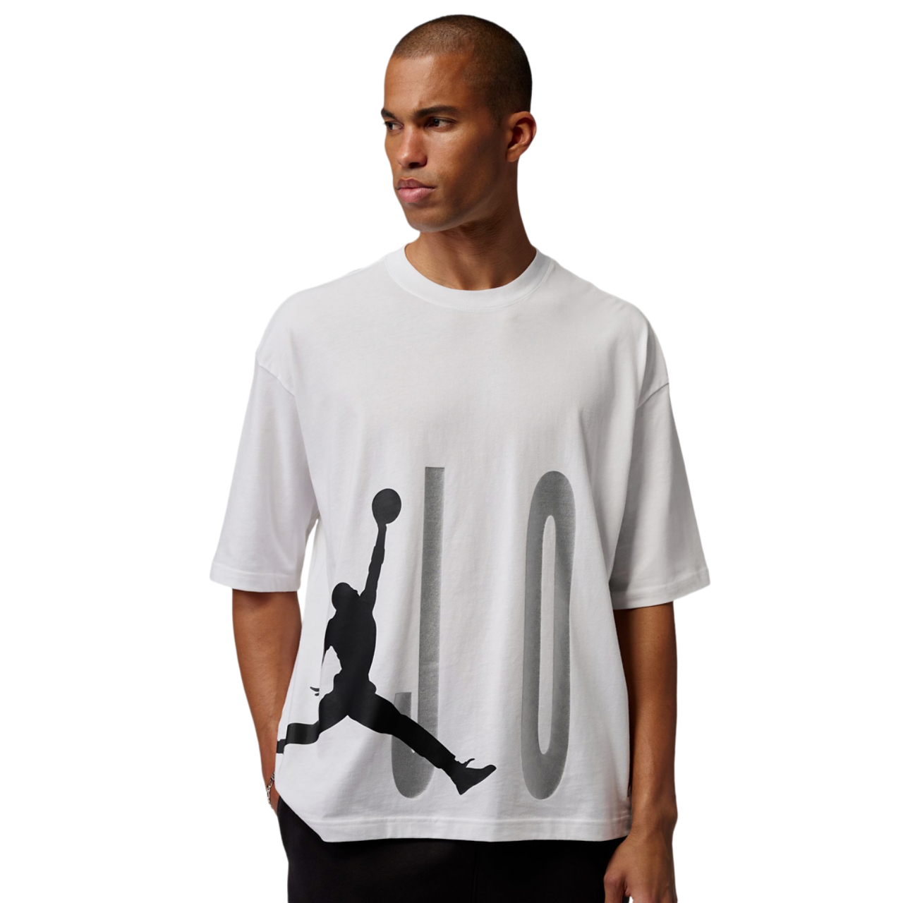 Jordan Torso Stretch Oversized Short Sleeve Crew Image 1 of 4. Tap to open photo gallery.