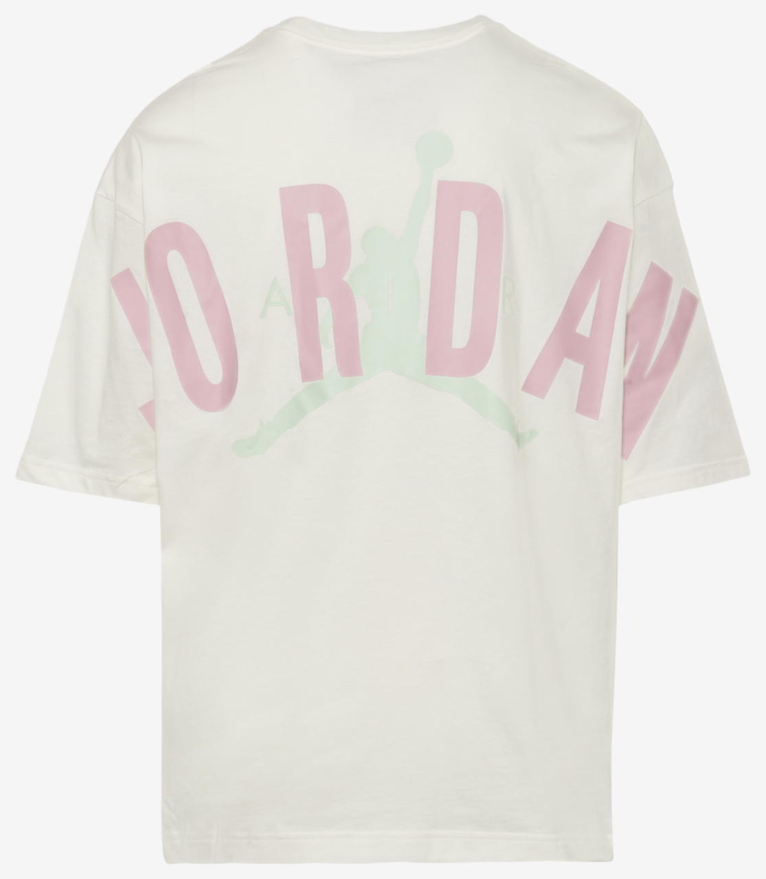 Jordan Back Stretch Oversized Short Sleeve Crew Image 2 of 2. Tap to open photo gallery.