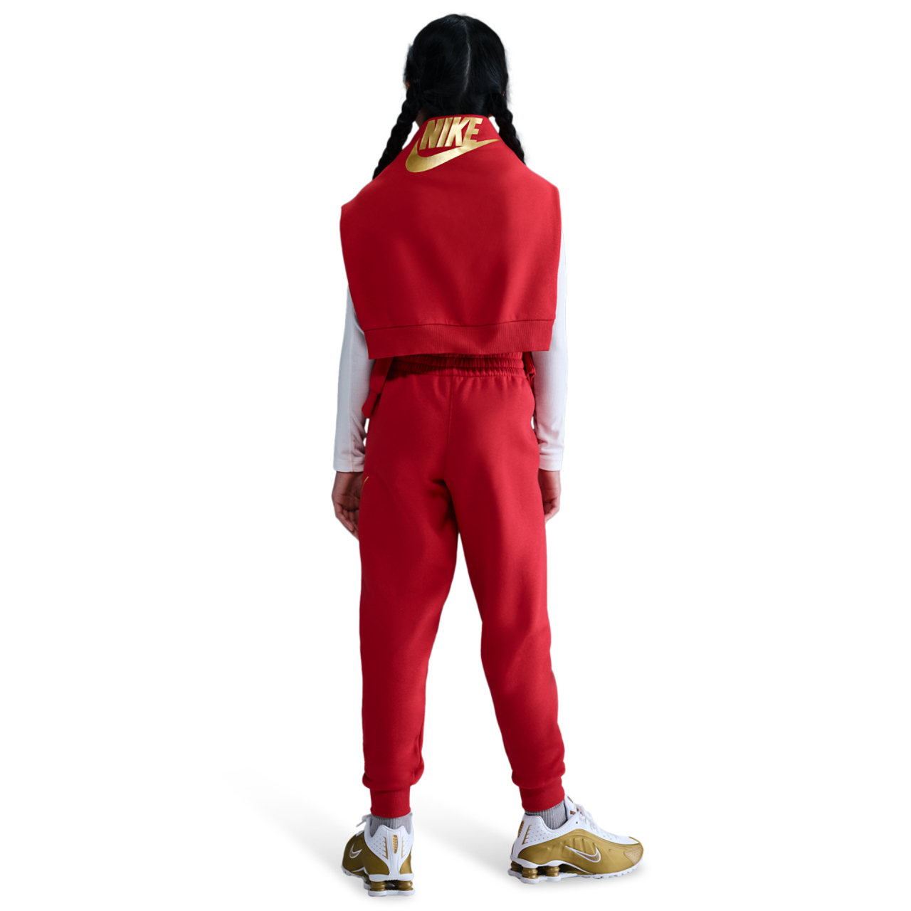 Nike NSW Club HBR Fleece Joggers Image 4 of 4. Tap to open photo gallery.