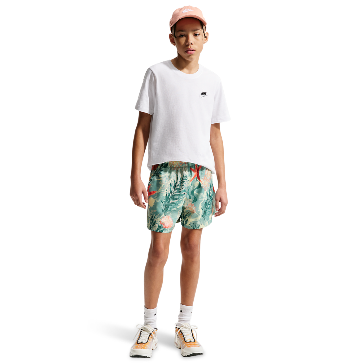 Nike NSW Club Woven 4.5in Sport Short Image 3 of 4. Tap to open photo gallery.