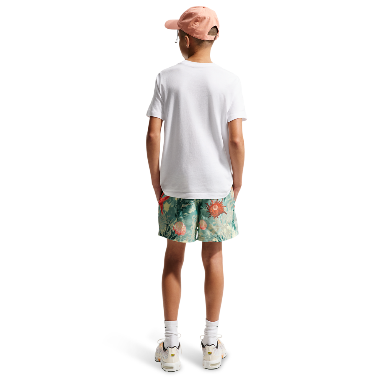 Nike NSW Club Woven 4.5in Sport Short Image 4 of 4. Tap to open photo gallery.