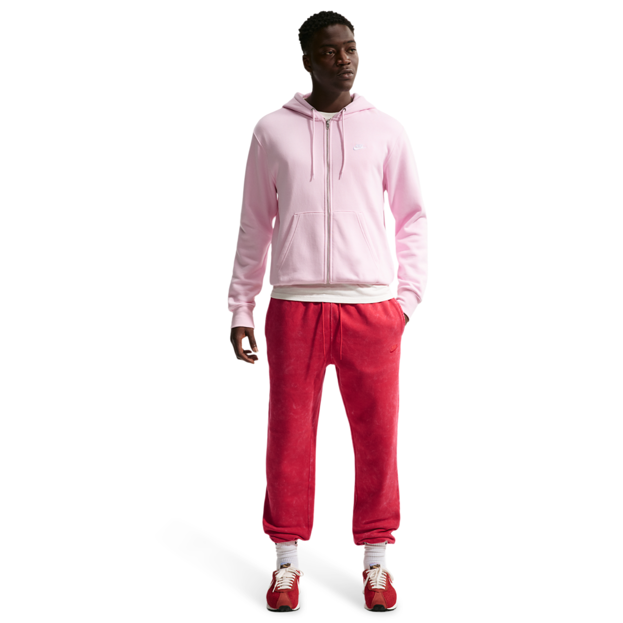 Nike CWash Club Basketball Cuff Pants Image 3 of 4. Tap to open photo gallery.