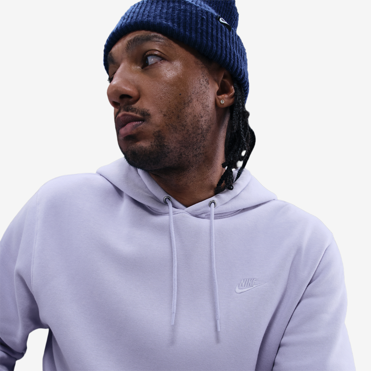 Nike CWash Club Basketball Hoodie Image 5 of 10. Tap to open photo gallery.