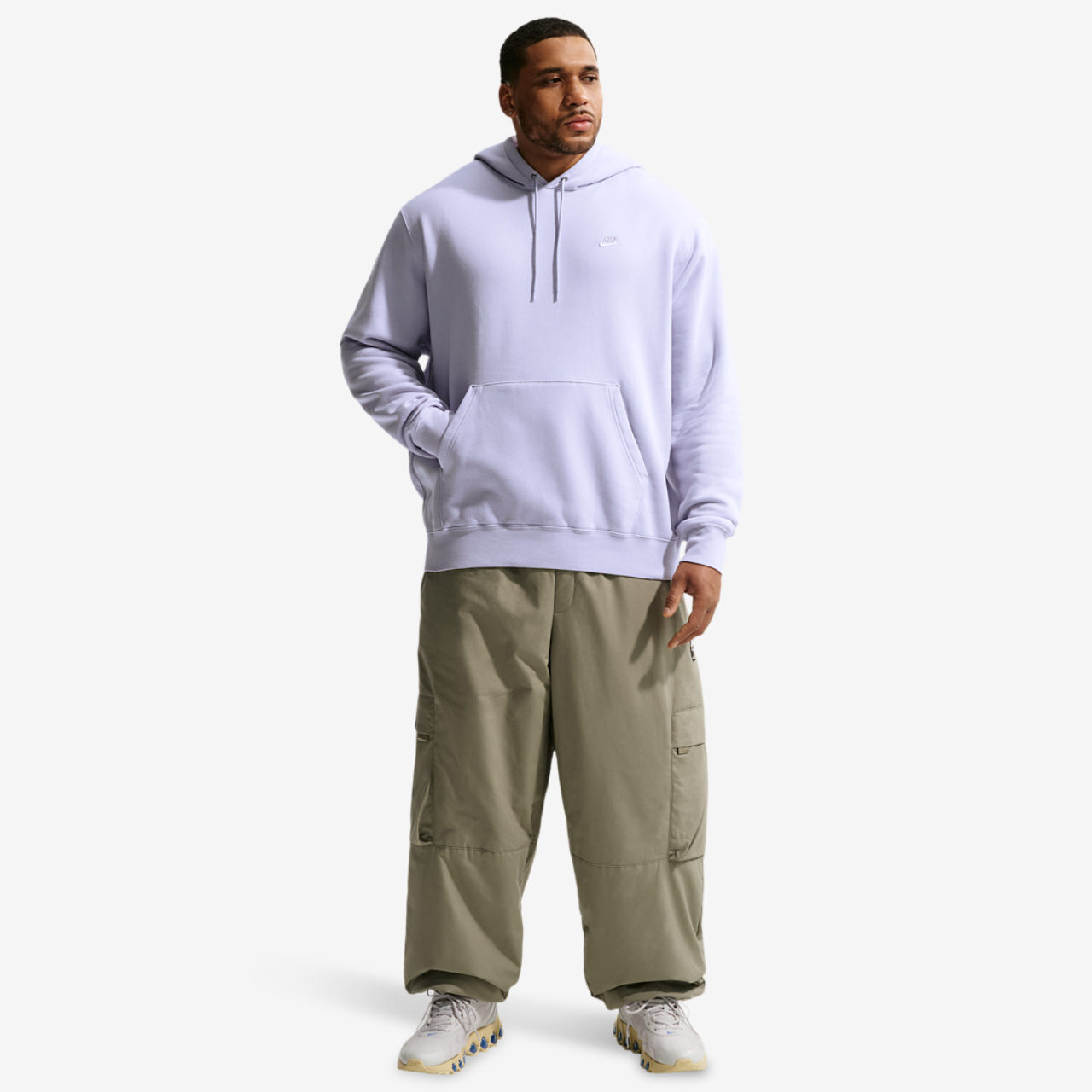Nike CWash Club Basketball Hoodie Image 9 of 10. Tap to open photo gallery.