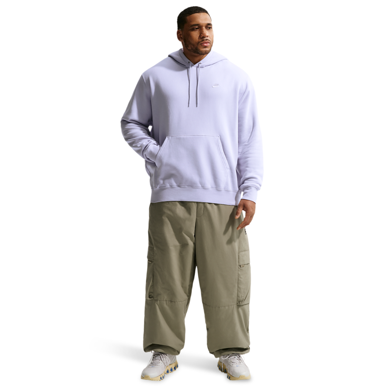 Nike CWash Club Basketball Hoodie Image 9 of 10. Tap to open photo gallery.