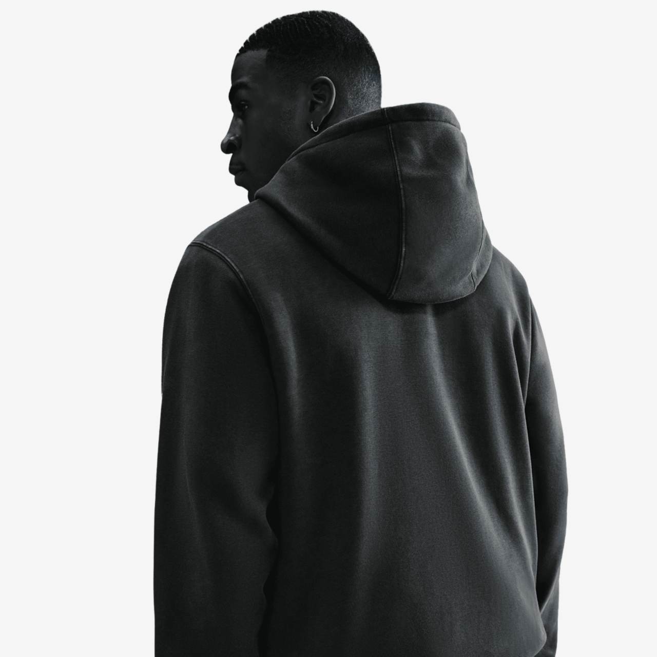 Nike CWash Club Basketball Hoodie Image 2 of 4. Tap to open photo gallery.