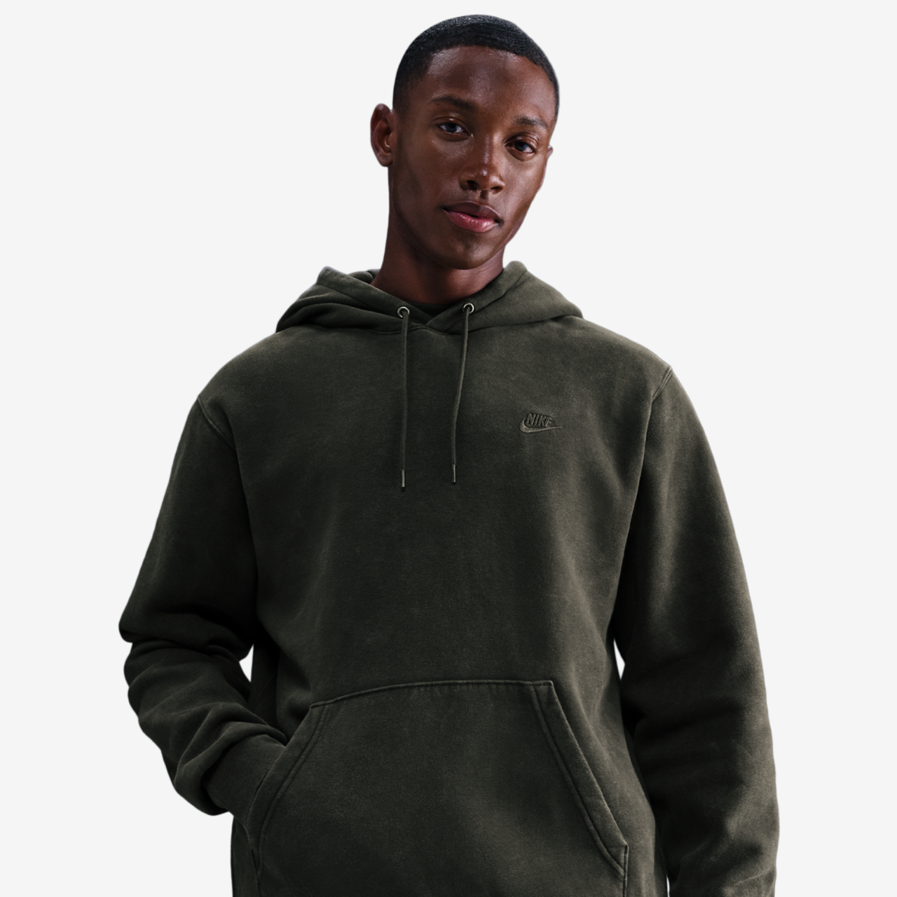 Nike CWash Club Basketball Hoodie Image 1 of 4. Tap to open photo gallery.