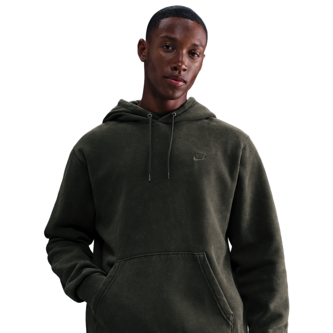 Nike CWash Club Basketball Hoodie Image 1 of 4. Tap to open photo gallery.