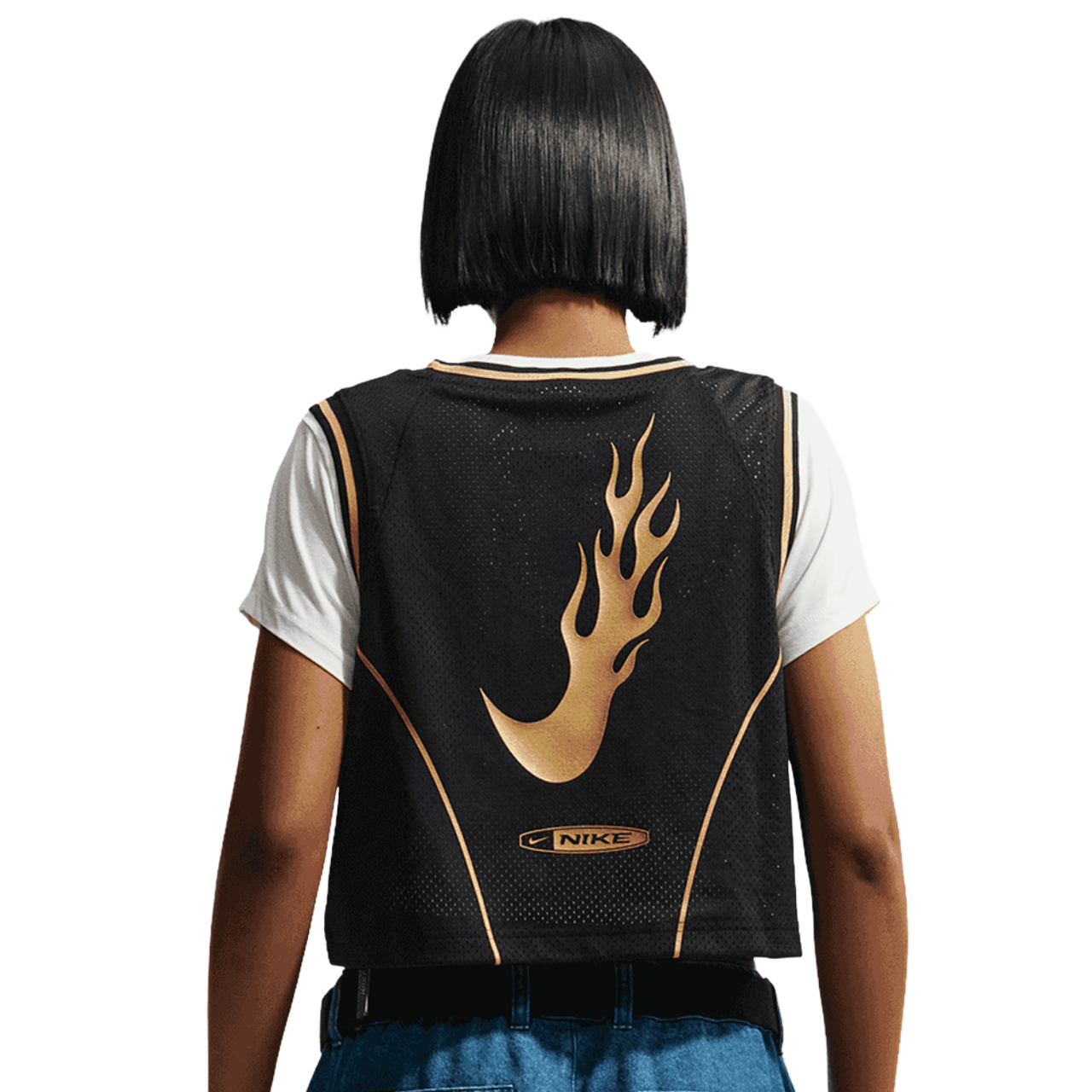 Nike NSW Mid Crop Swoosh Jersey - Women's | Foot Locker
