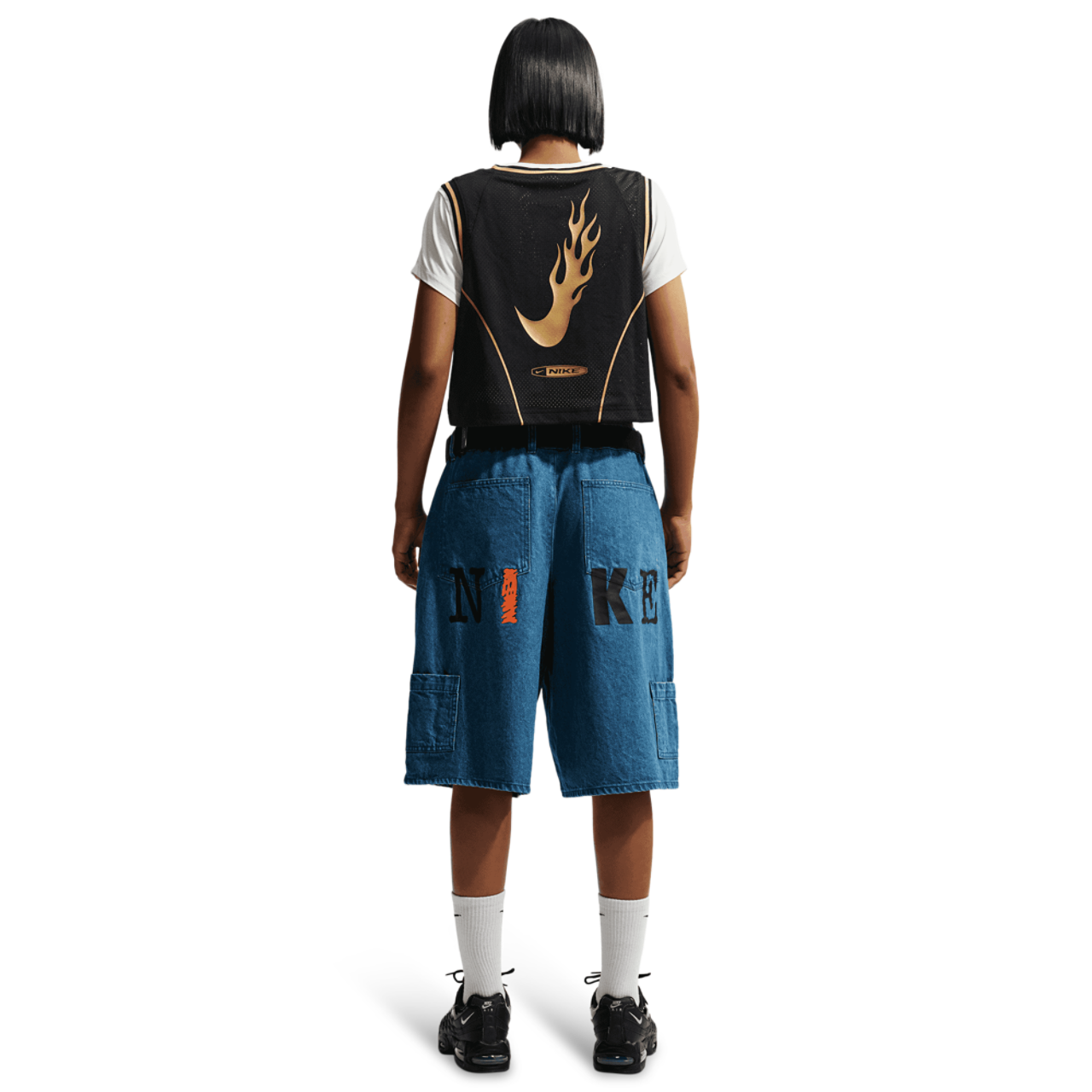 Nike NSW Mid Crop Swoosh Jersey - Women's | Foot Locker