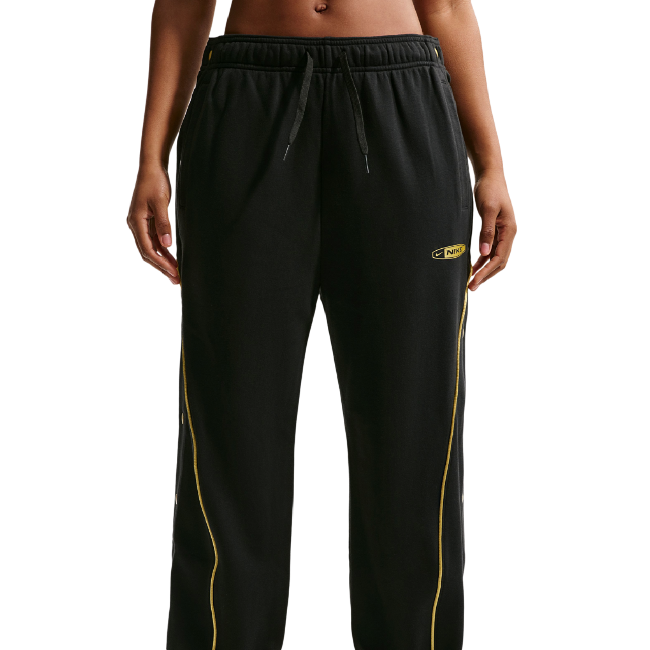 Nike Dri-FIT Swoosh Fleece Tearaway Pants Image 1 of 2. Tap to open photo gallery.