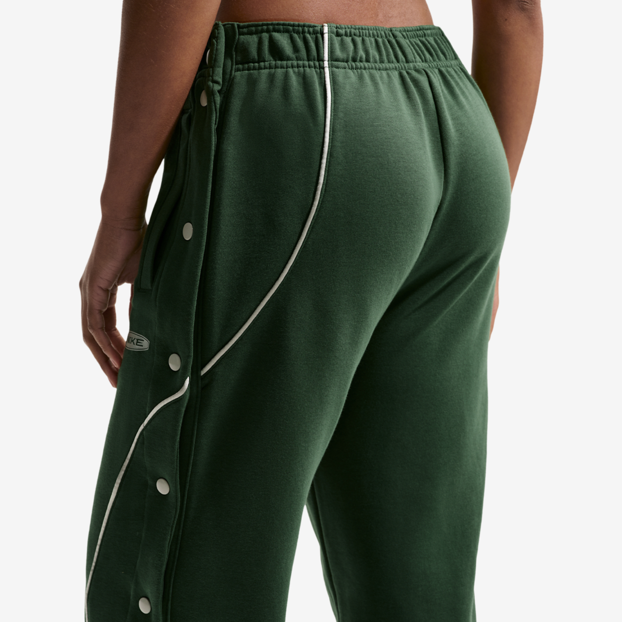 Nike Dri-FIT Swoosh Fleece Tearaway Pants Image 2 of 4. Tap to open photo gallery.