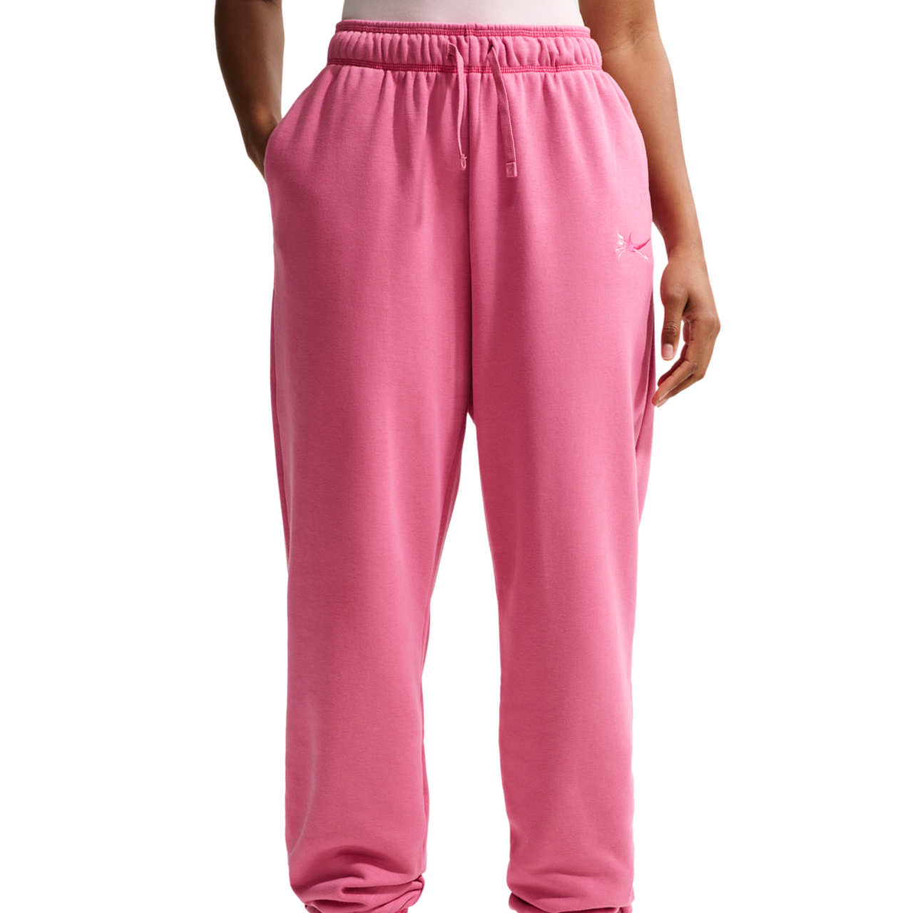Nike NSW Club Fleece Mid Rise OS Vday Pant Image 1 of 4. Tap to open photo gallery.