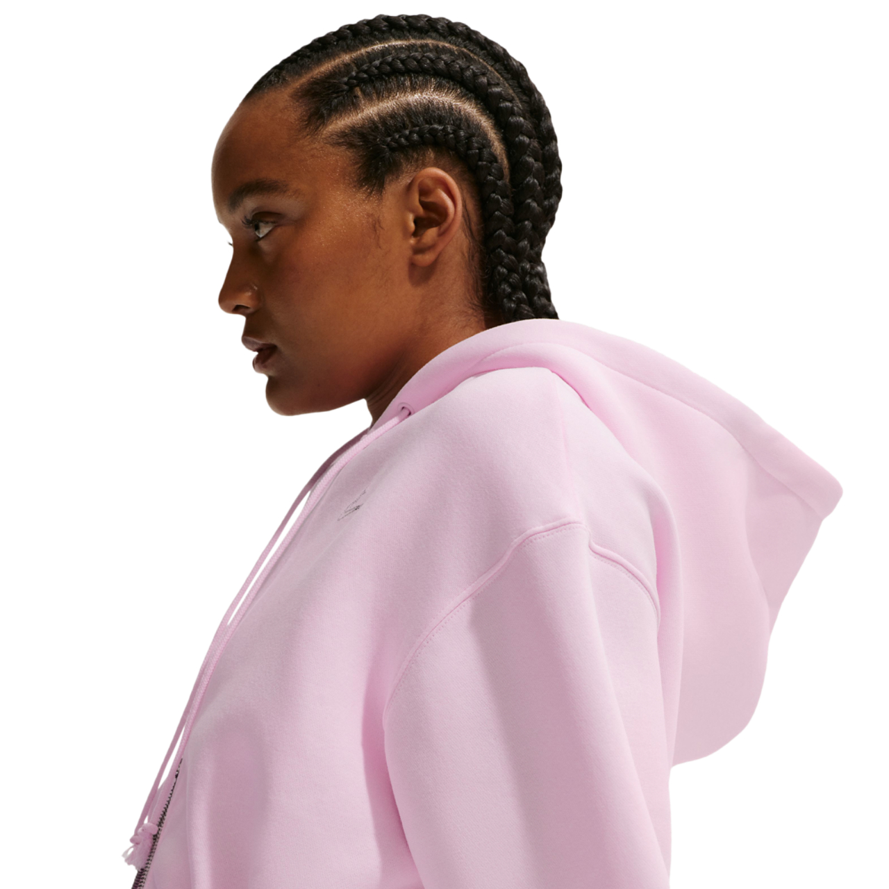 Nike NSW Phoenix Fleece Bling Crop Full-Zip Hoodie - Women's