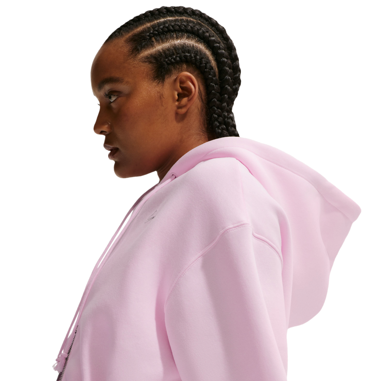 Nike NSW Phoenix Fleece Bling Crop Full-Zip Hoodie - Women's