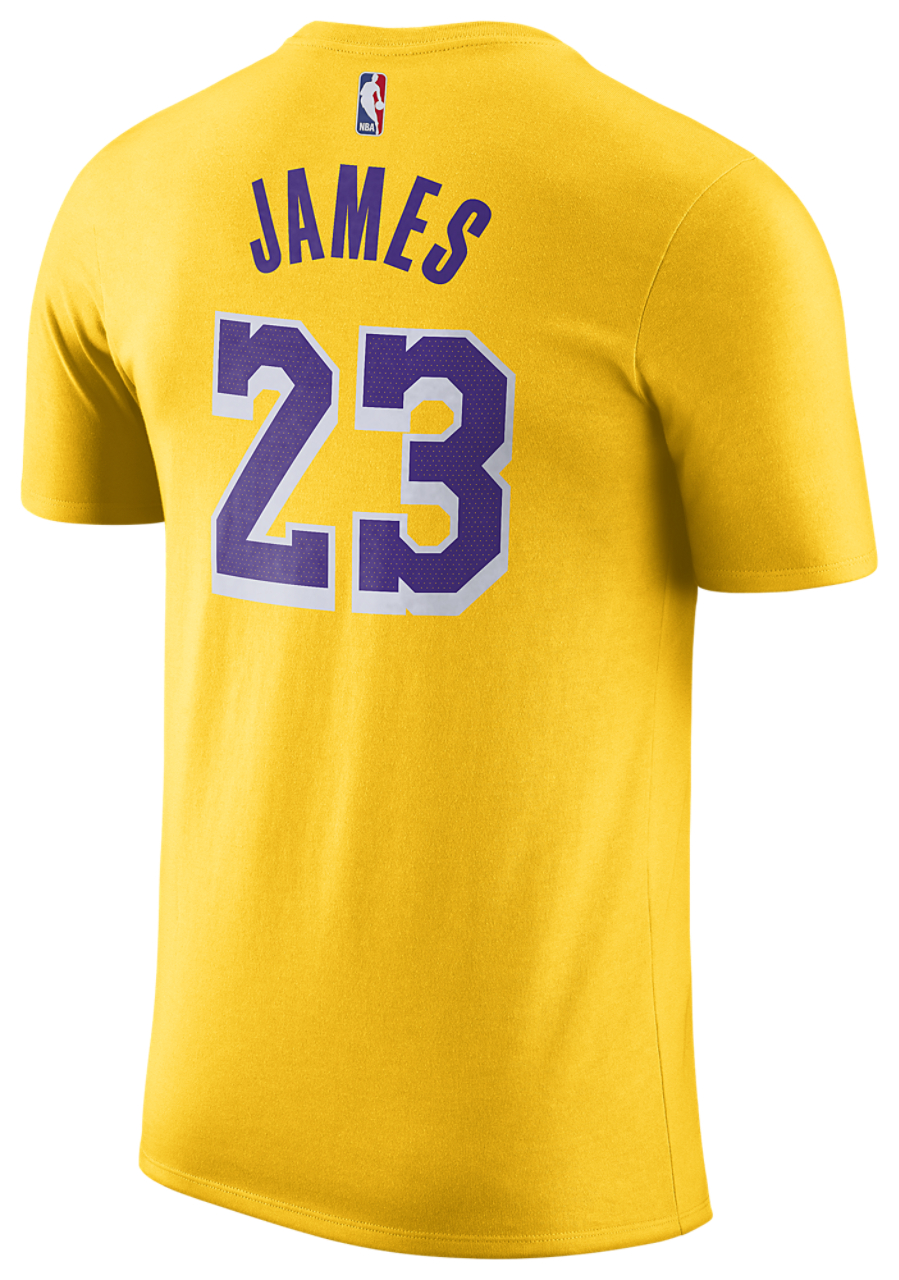 Nike NBA Player Name & Number Dri-FIT T-Shirt Image 1 of 4. Tap to open photo gallery.