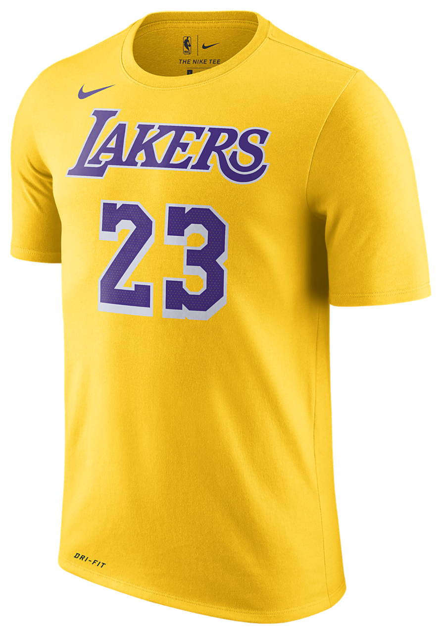 Nike NBA Player Name & Number Dri-FIT T-Shirt Image 2 of 4. Tap to open photo gallery.