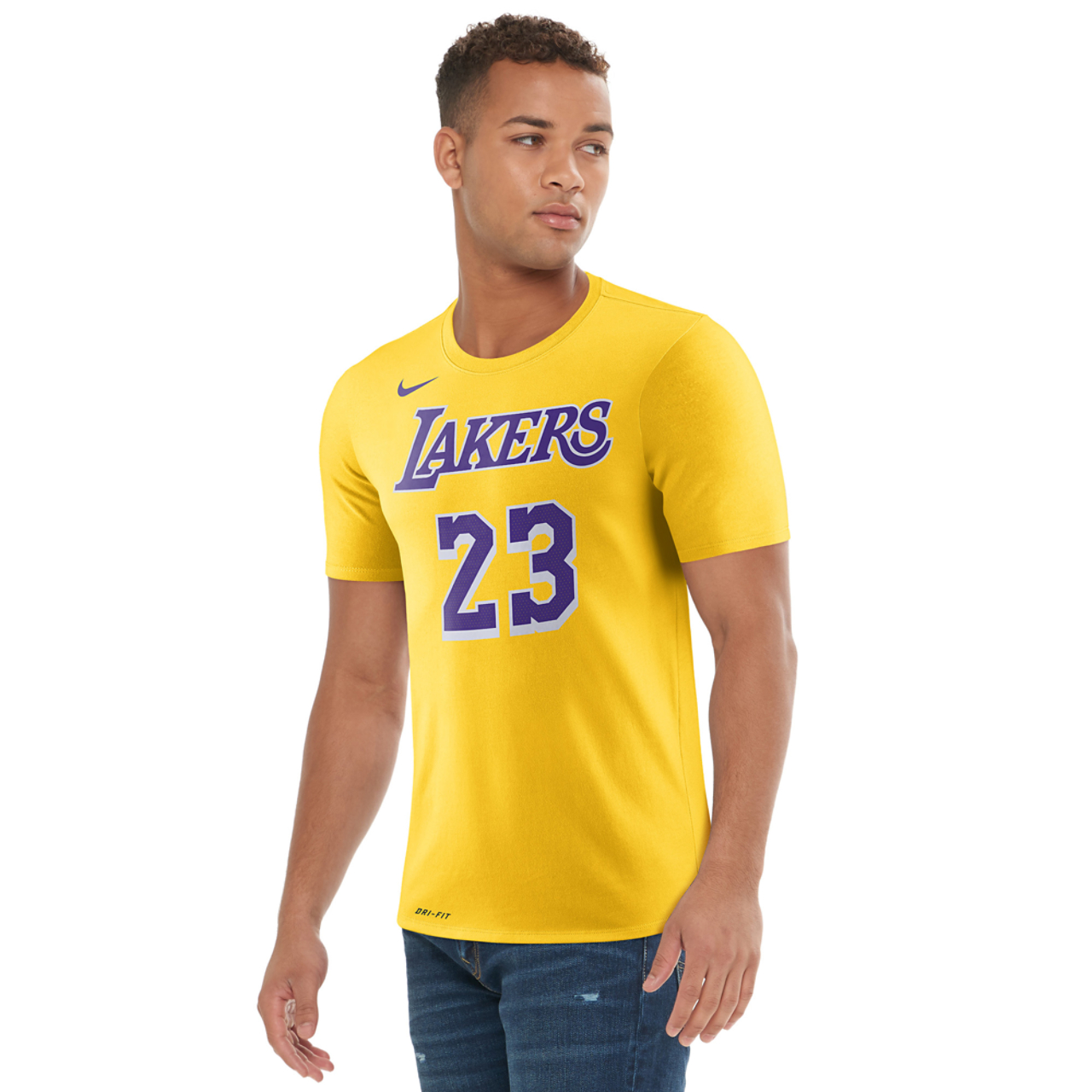 Nike NBA Player Name & Number Dri-FIT T-Shirt Image 4 of 4. Tap to open photo gallery.
