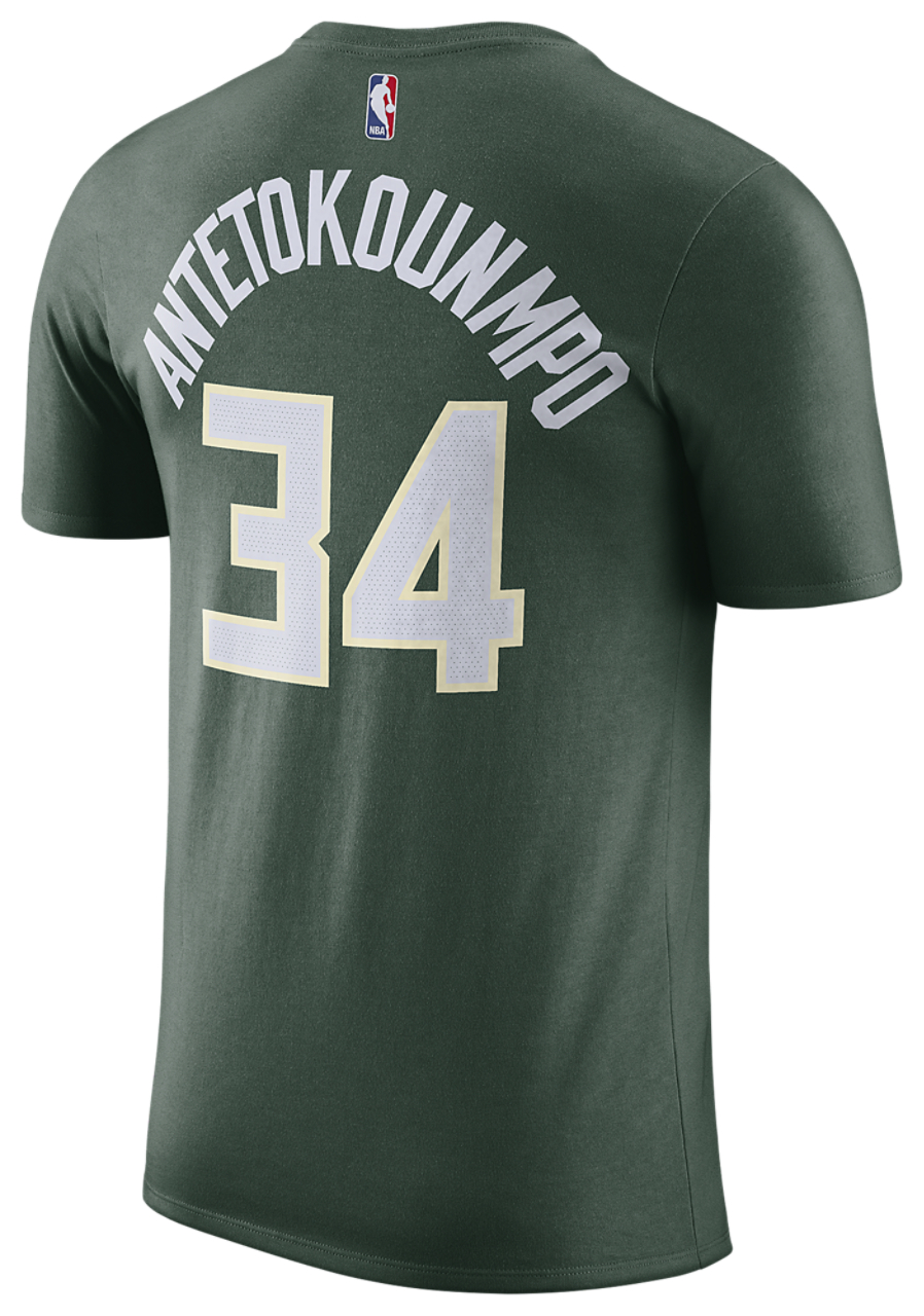 Nike NBA Player Name & Number Dri-FIT T-Shirt Image 1 of 4. Tap to open photo gallery.