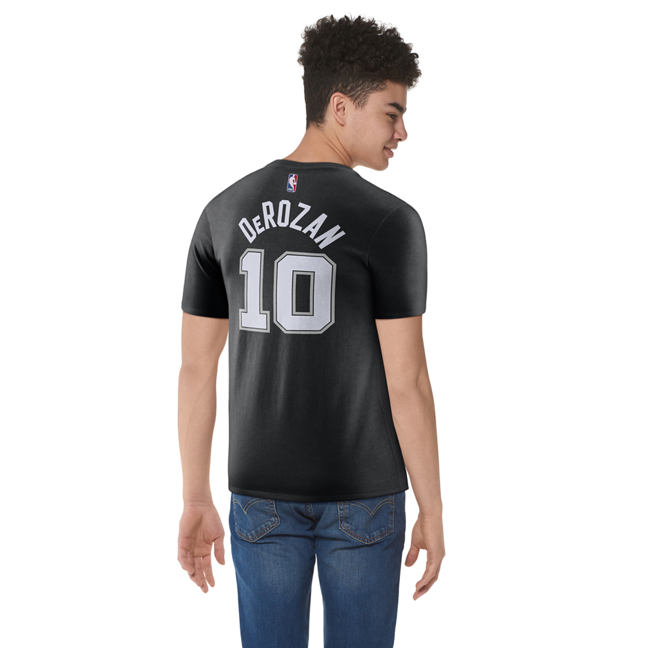 Nike NBA Player Name & Number DFCT T-Shirt Image 3 of 4. Tap to open photo gallery.