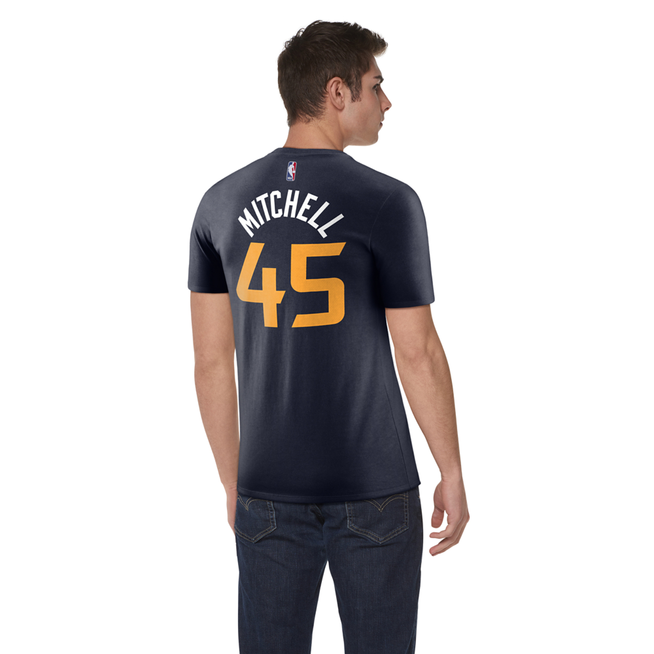 Nike NBA Player Name & Number DFCT T-Shirt Image 3 of 4. Tap to open photo gallery.