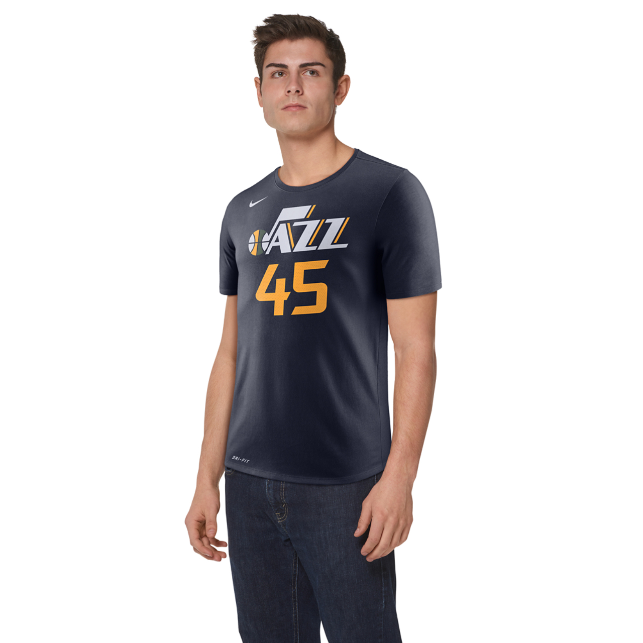 Nike NBA Player Name & Number DFCT T-Shirt Image 4 of 4. Tap to open photo gallery.