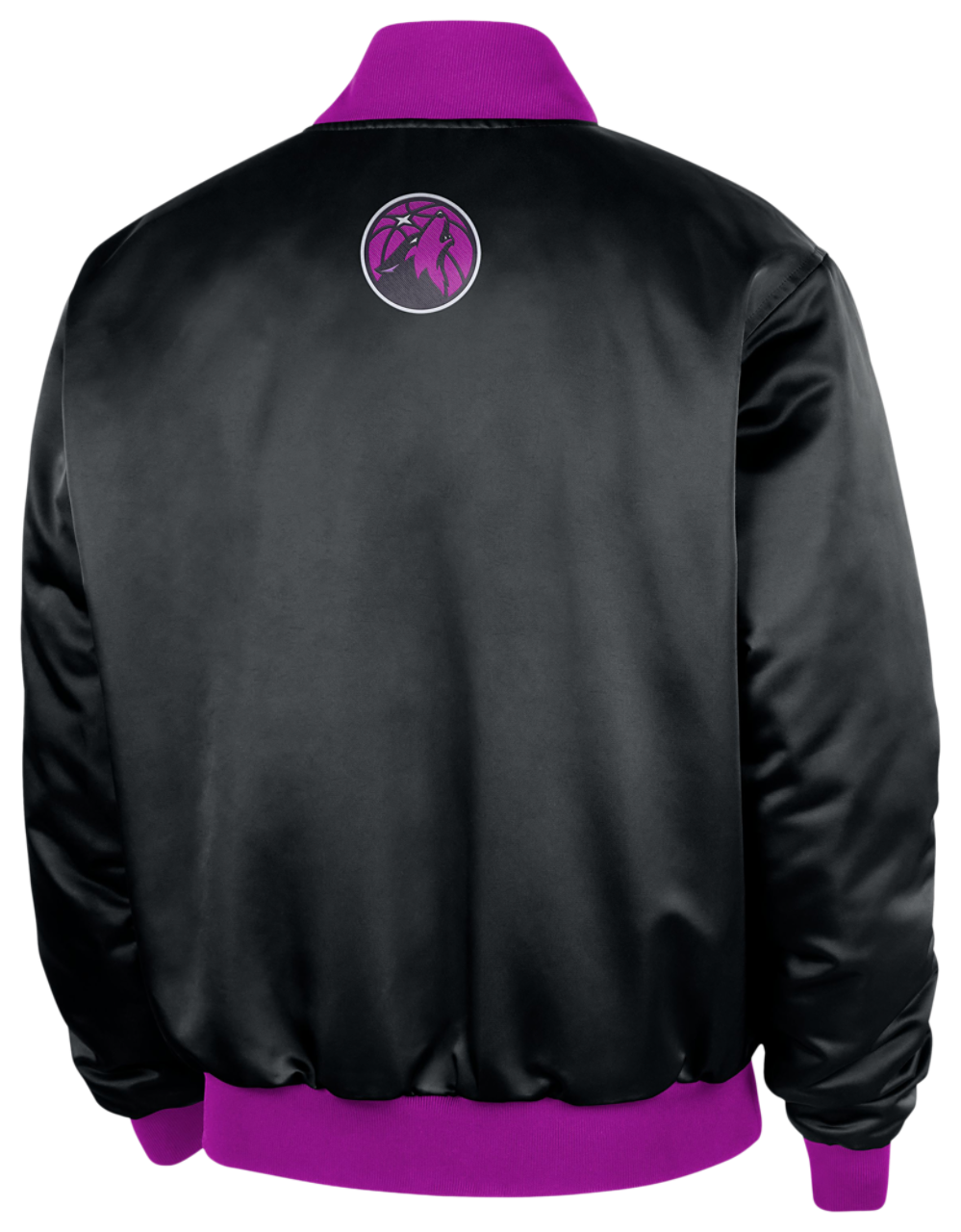 Nike Timberwolves Premium City Edition Jacket Image 2 of 3. Tap to open photo gallery.