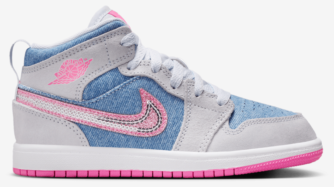 Jordan Air Jordan 1 Mid SE Image 1 of 5. Tap to open photo gallery.