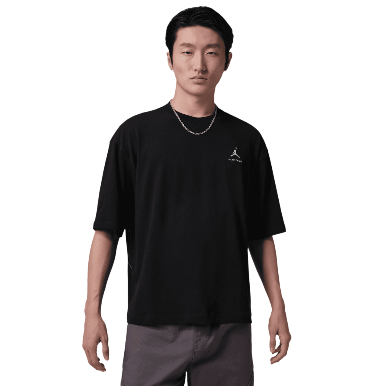 Jordan Oversized Short Sleeve Crew RCON Image 1 of 6. Tap to open photo gallery.