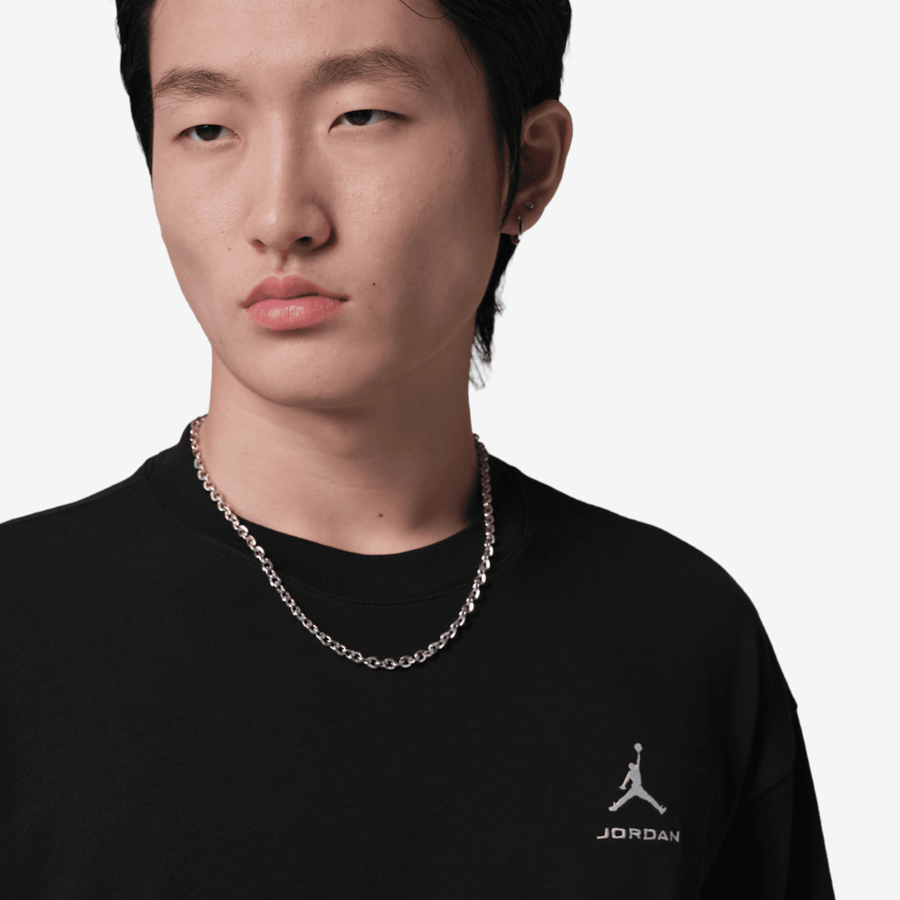 Jordan Oversized Short Sleeve Crew RCON Image 3 of 6. Tap to open photo gallery.