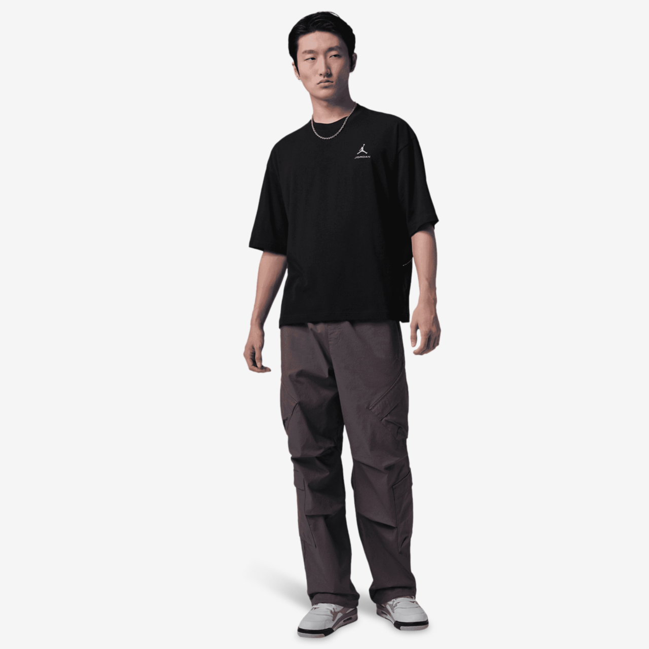 Jordan Oversized Short Sleeve Crew RCON Image 6 of 6. Tap to open photo gallery.