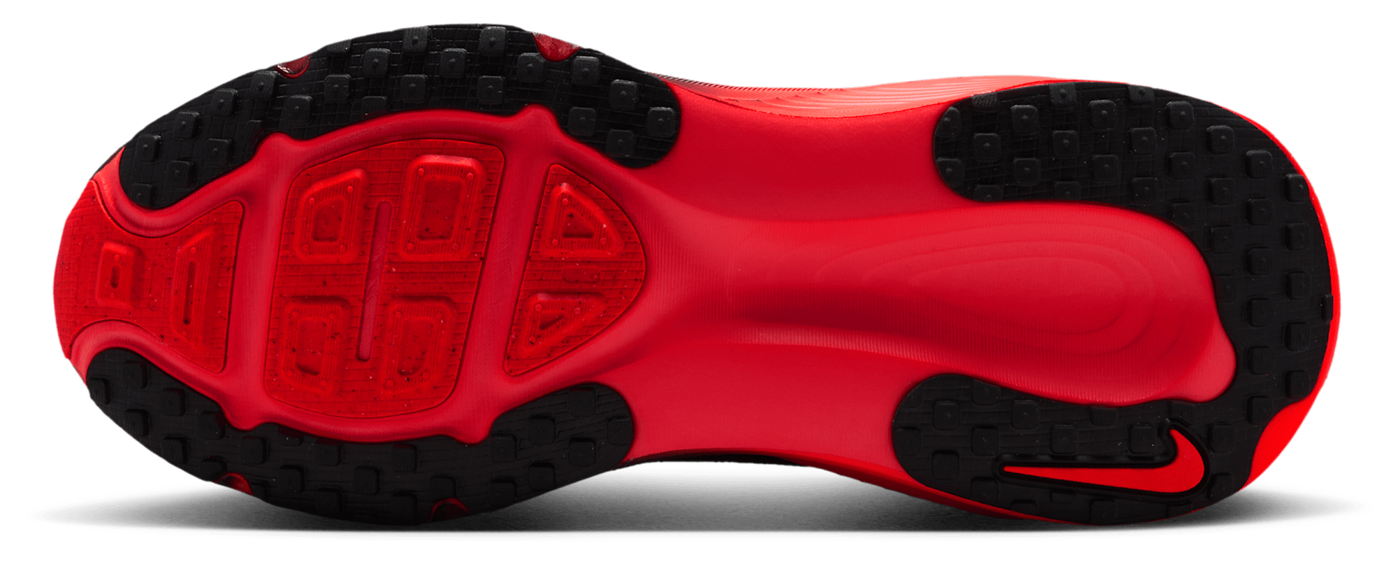 Nike Vomero 18 童款 - Black/Bright Crimson/Anthracite - Image 5