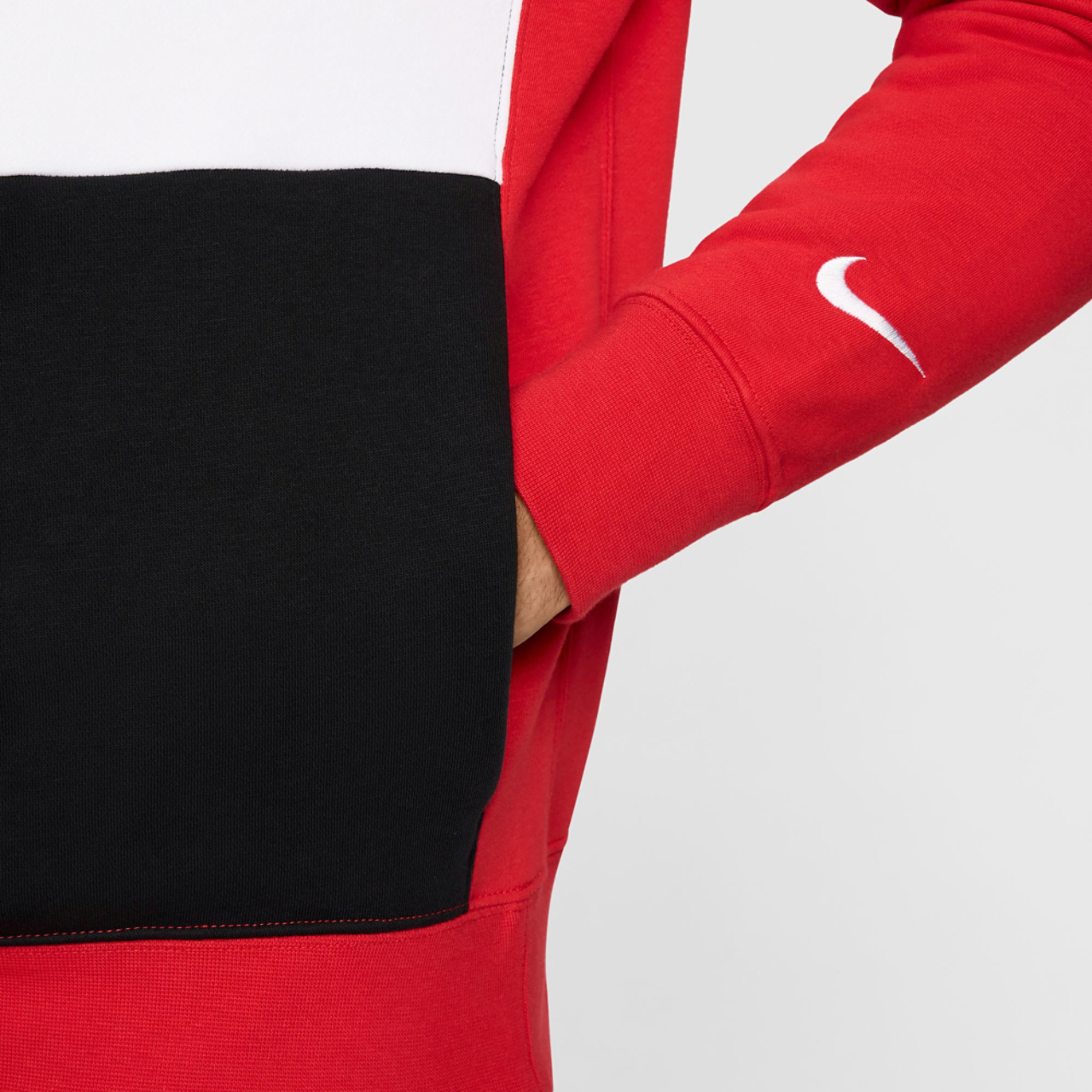 Nike NSW Pullover Hoodie BB CB Block 2.0 Image 3 of 3. Tap to open photo gallery.