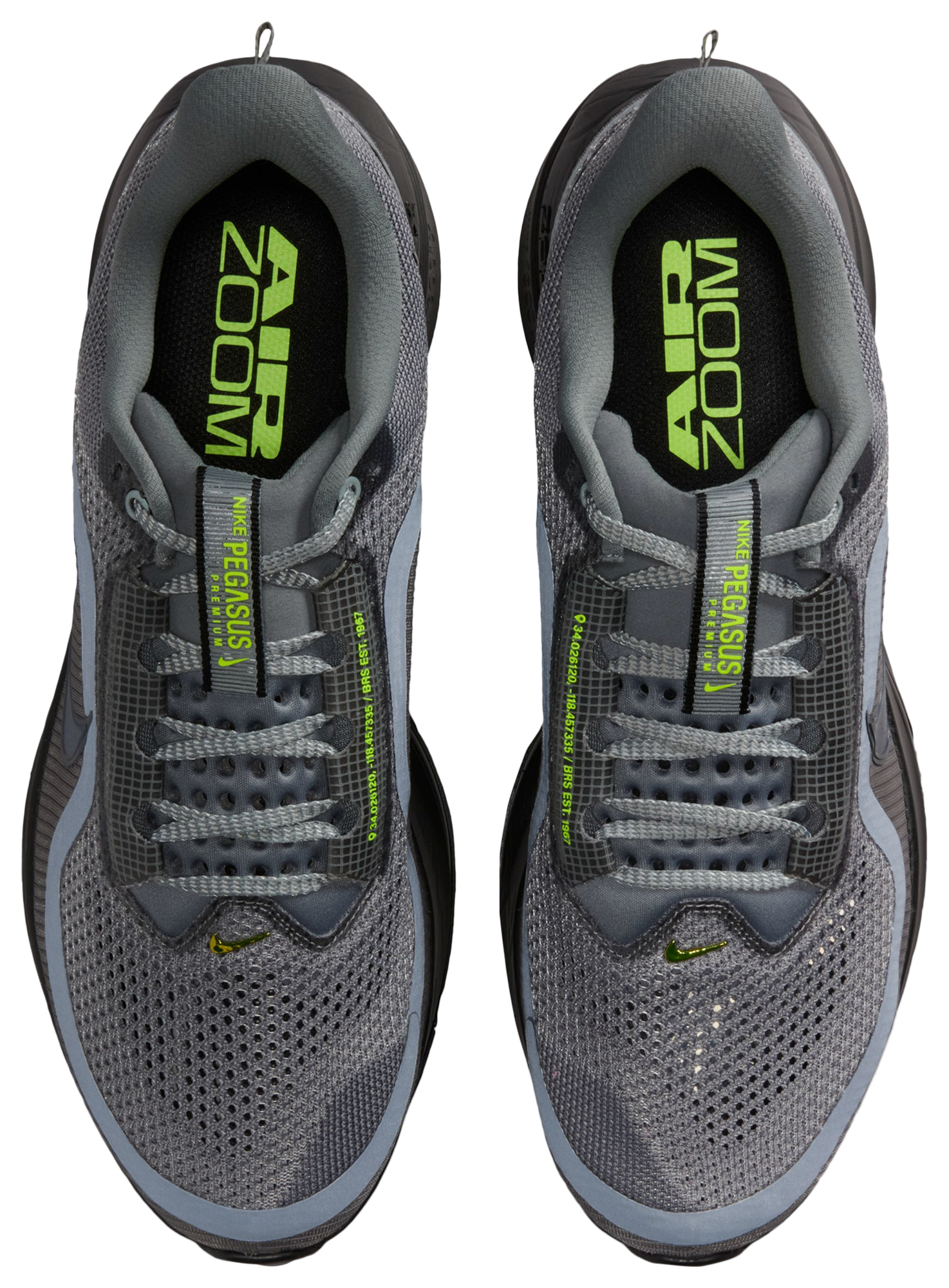 Nike Pegasus Premium - Smoke Grey/Black/Volt - Image 4