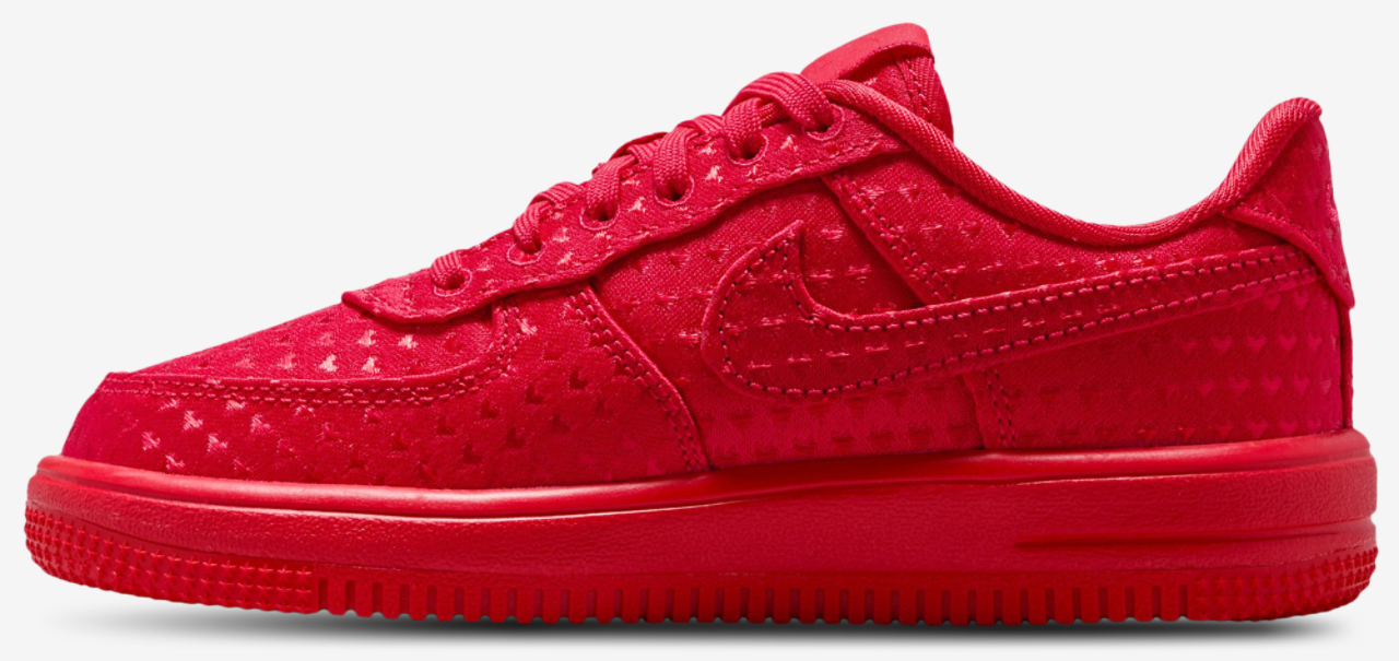 Nike Air Force 1 VDay Image 2 of 5. Tap to open photo gallery.