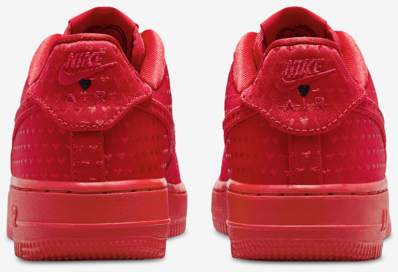 Nike Air Force 1 Vday Image 3 of 5. Tap to open photo gallery.