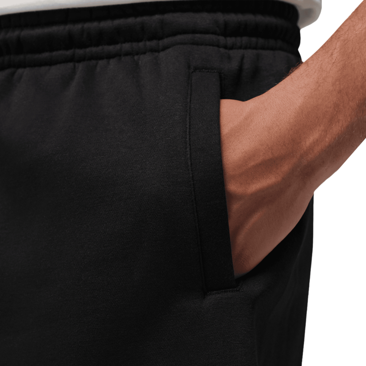 Jordan Brooklyn Stretch Fleece Short Image 3 of 7. Tap to open photo gallery.